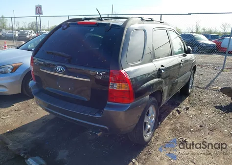 2007 Kia Sportage Lx from USA, damaged, VIN KNDJF724677447512